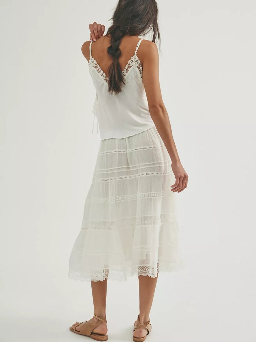 FP One Lily Lace Midi Skirt - Picture 6 of 12
